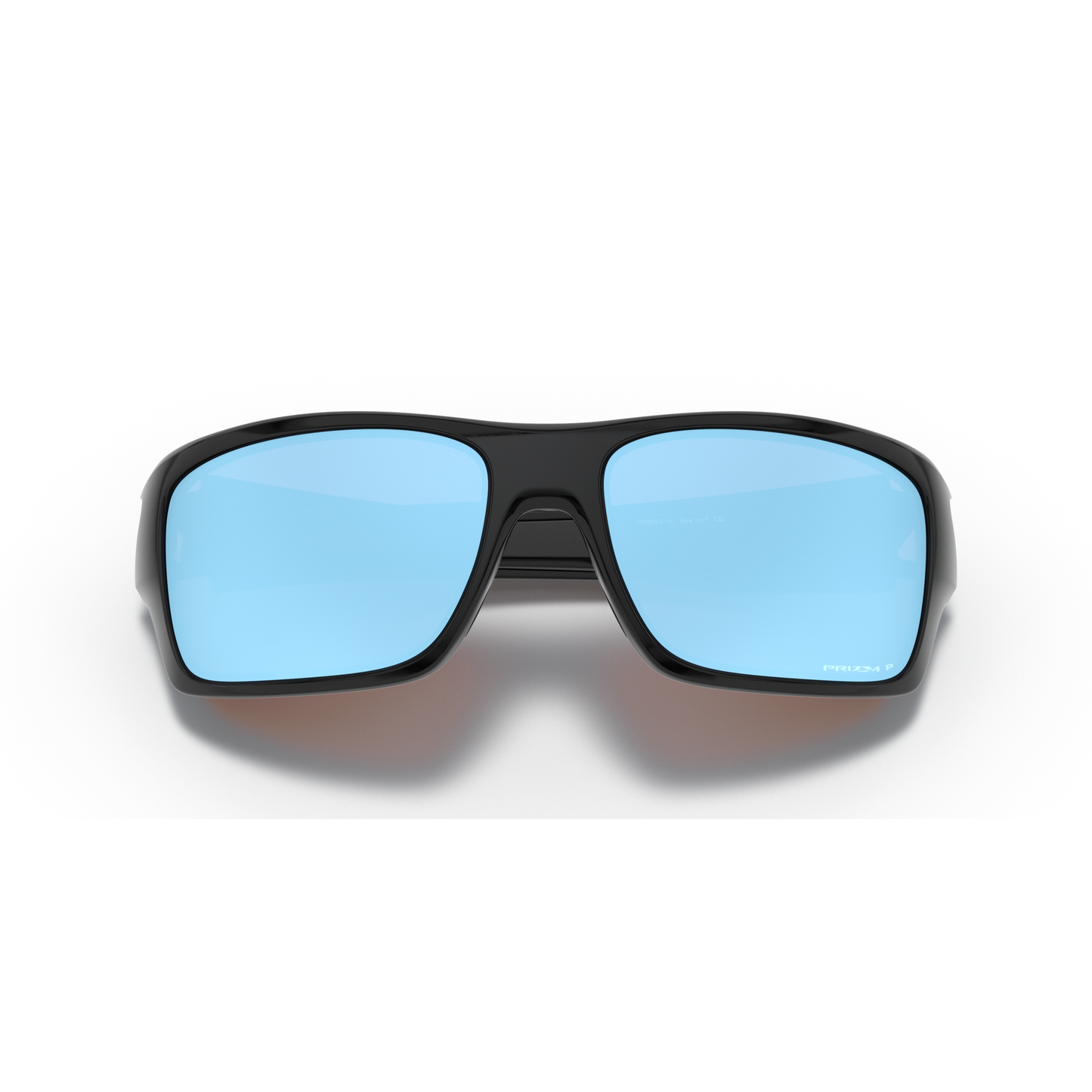 Oakley Turbine Sunglasses - Velocity 21 Polished Black + Prizm Deep Water Polarised