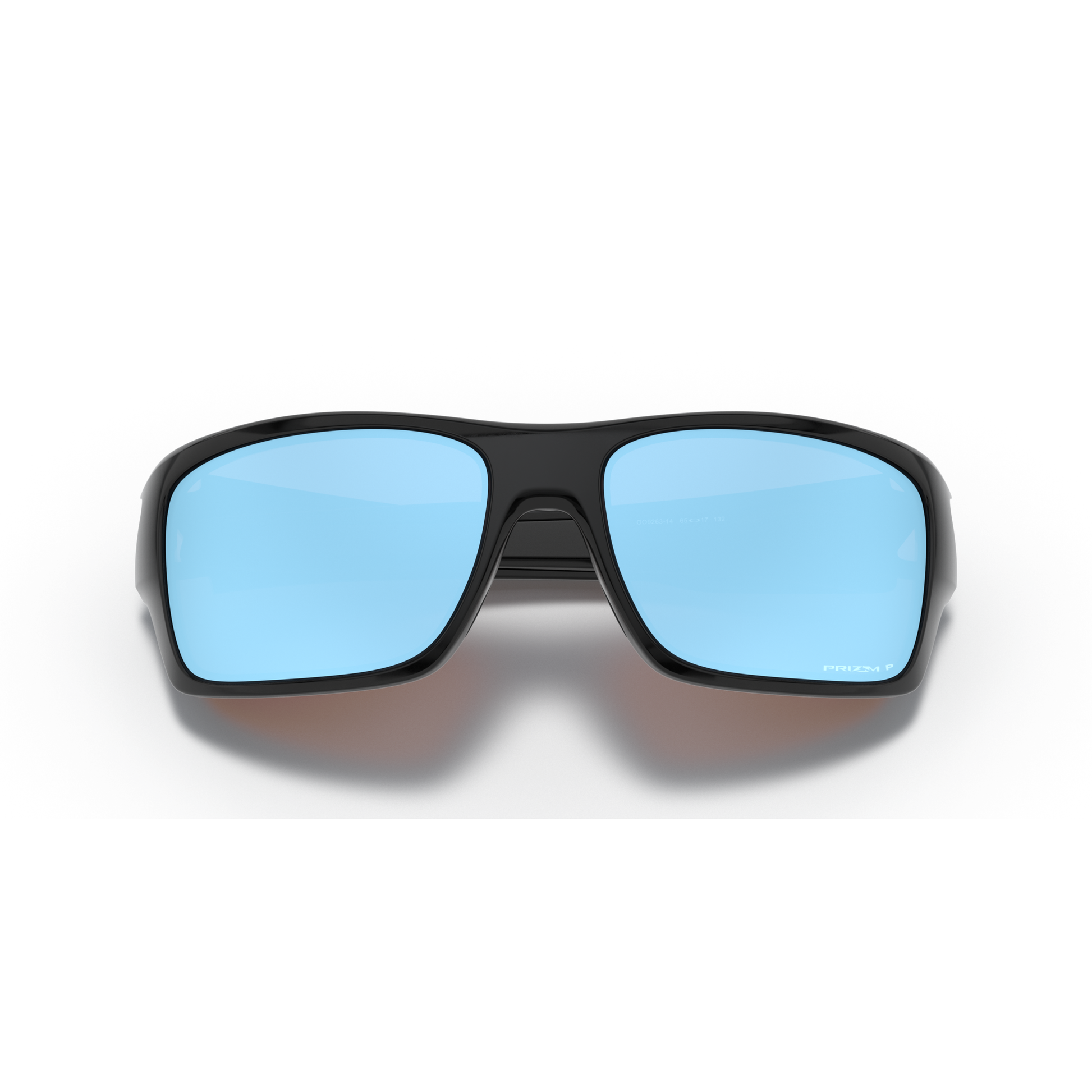 Oakley Turbine Sunglasses - Velocity 21 Polished Black + Prizm Deep Water Polarised