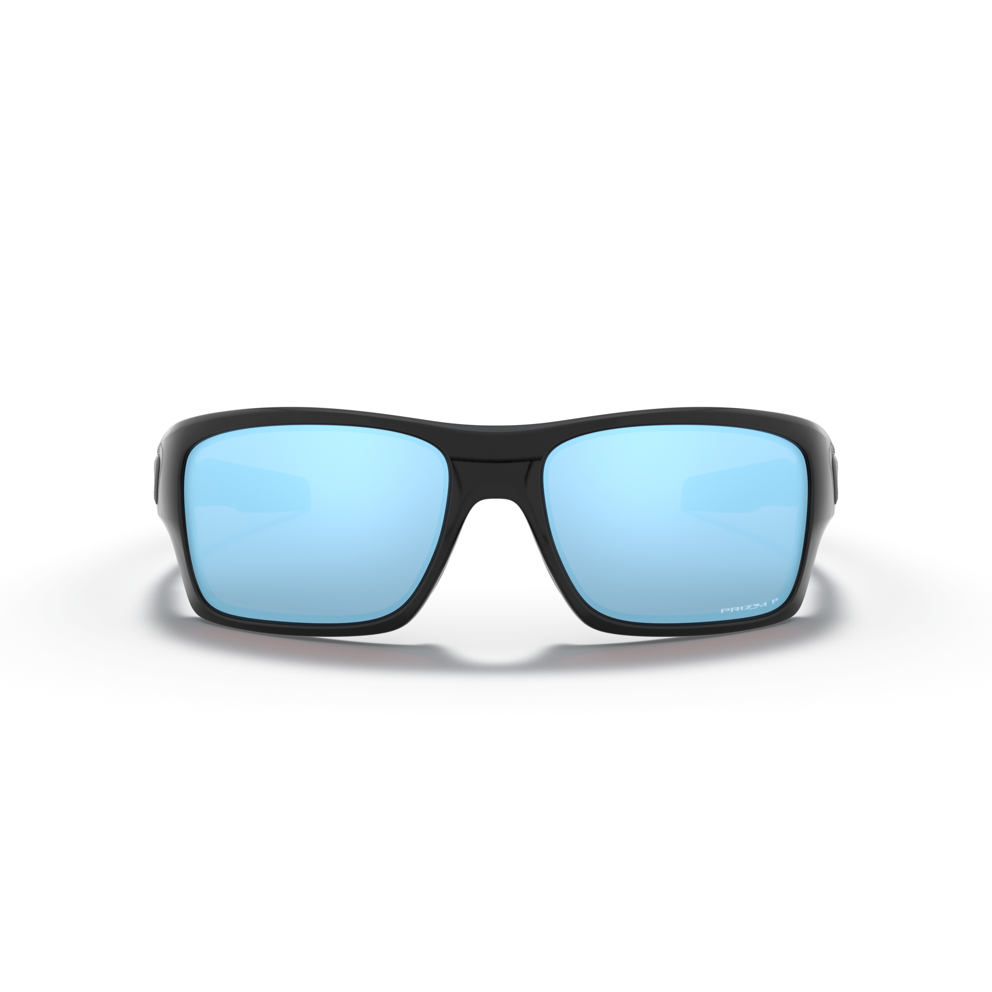 Oakley Turbine Sunglasses - Velocity 21 Polished Black + Prizm Deep Water Polarised