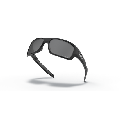 Oakley Turbine Sunglasses - Velocity 21 Polished Black + Prizm Black Polarised