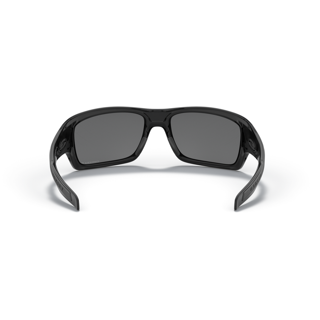 Oakley Turbine Sunglasses - Velocity 21 Polished Black + Prizm Black Polarised