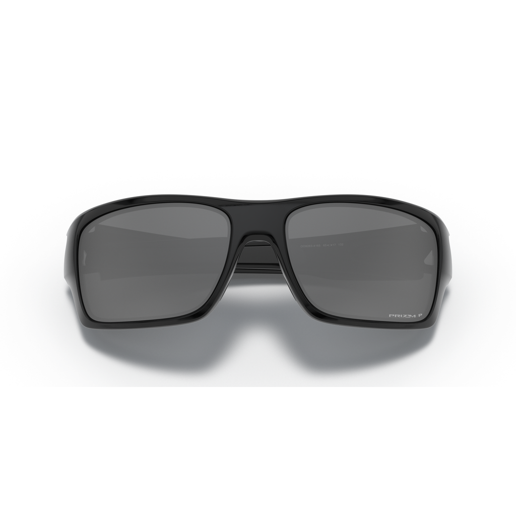 Oakley Turbine Sunglasses - Velocity 21 Polished Black + Prizm Black Polarised
