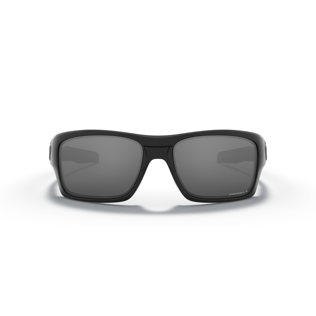 Oakley Turbine Sunglasses - Velocity 21 Polished Black + Prizm Black Polarised