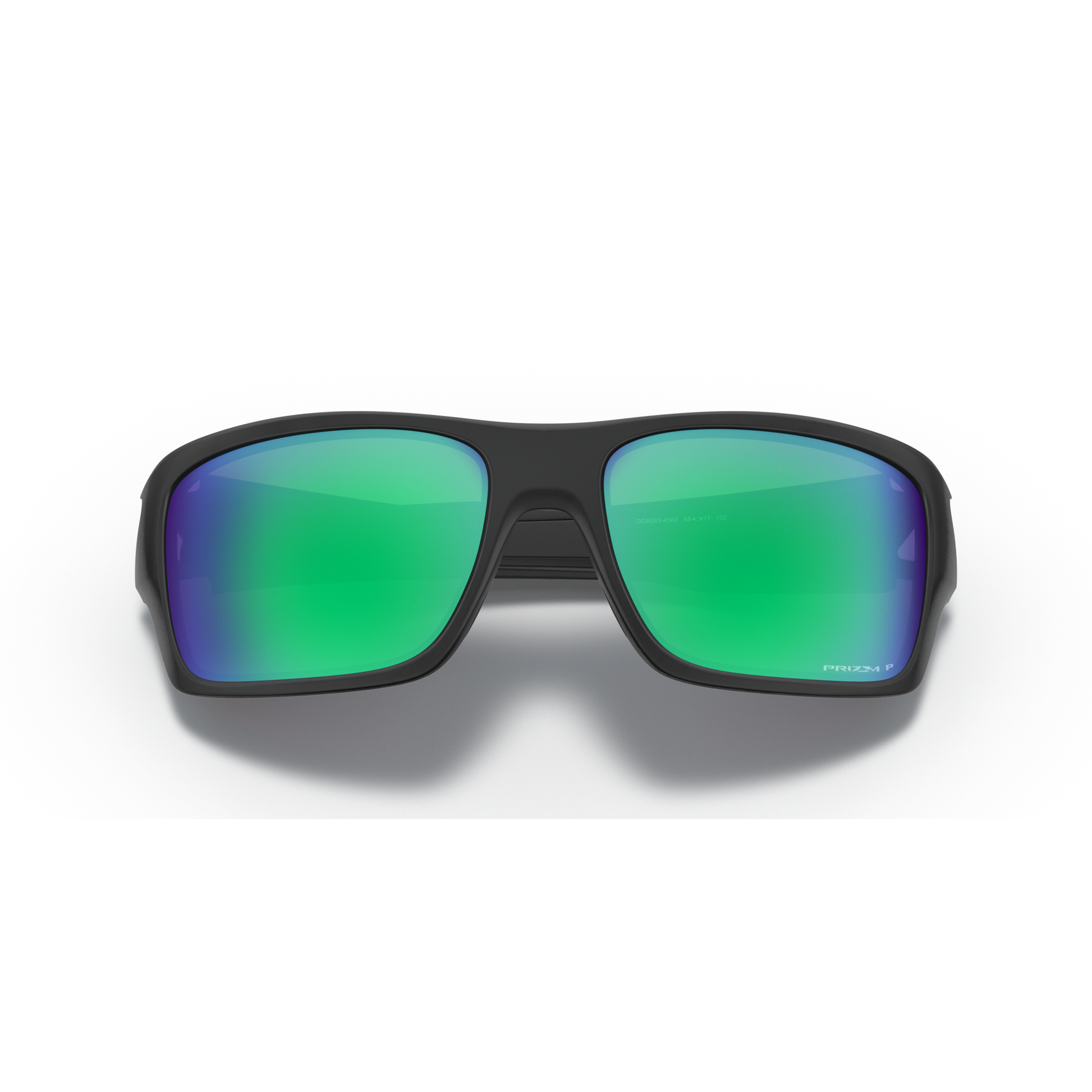 Oakley Turbine Sunglasses - Velocity 21 Matte Black + Prizm Jade Polarised