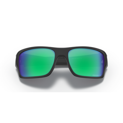 Oakley Turbine Sunglasses - Velocity 21 Matte Black + Prizm Jade Polarised