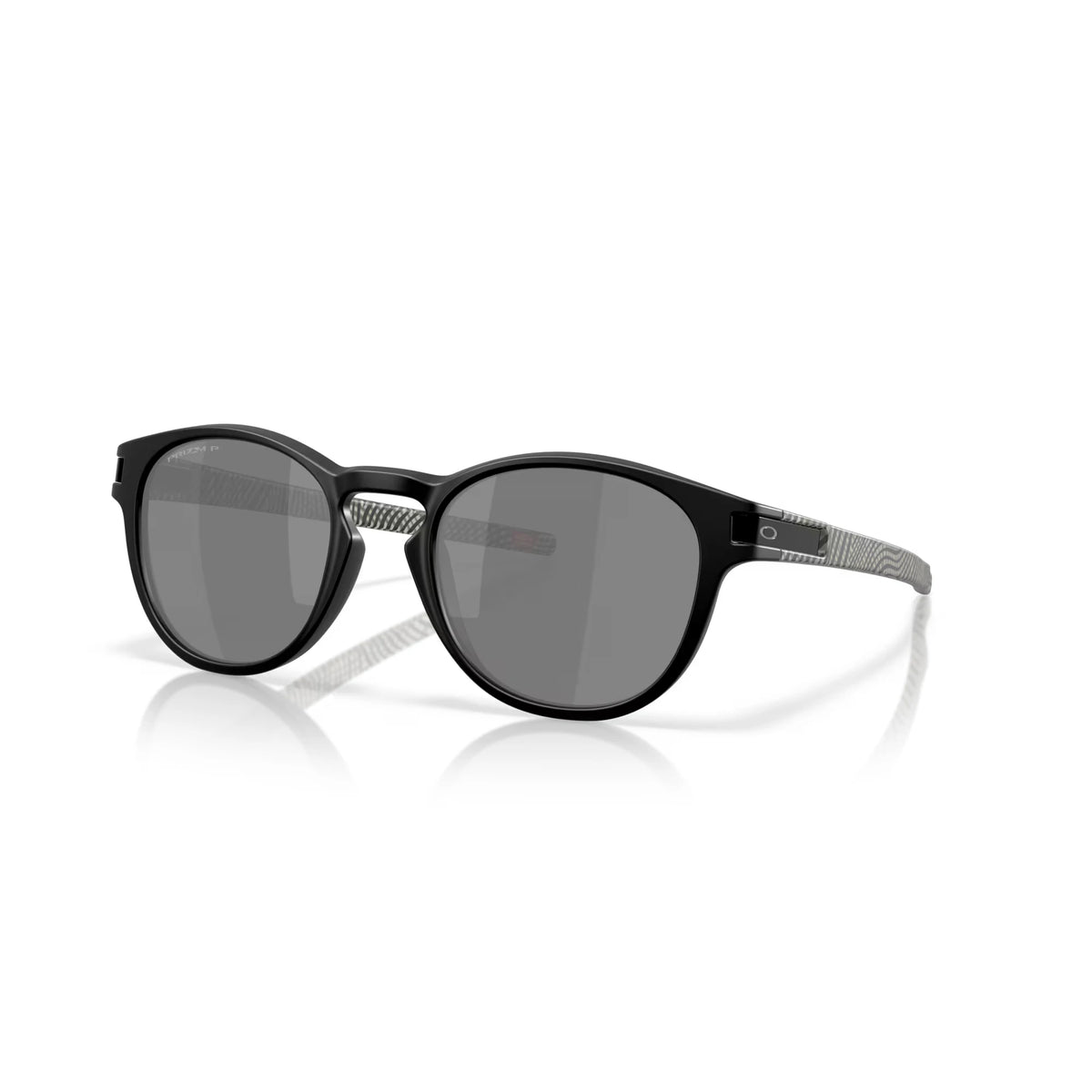 Oakley Latch Sunglass - Velocity 21 Matte Black + Prizm Black Polarised