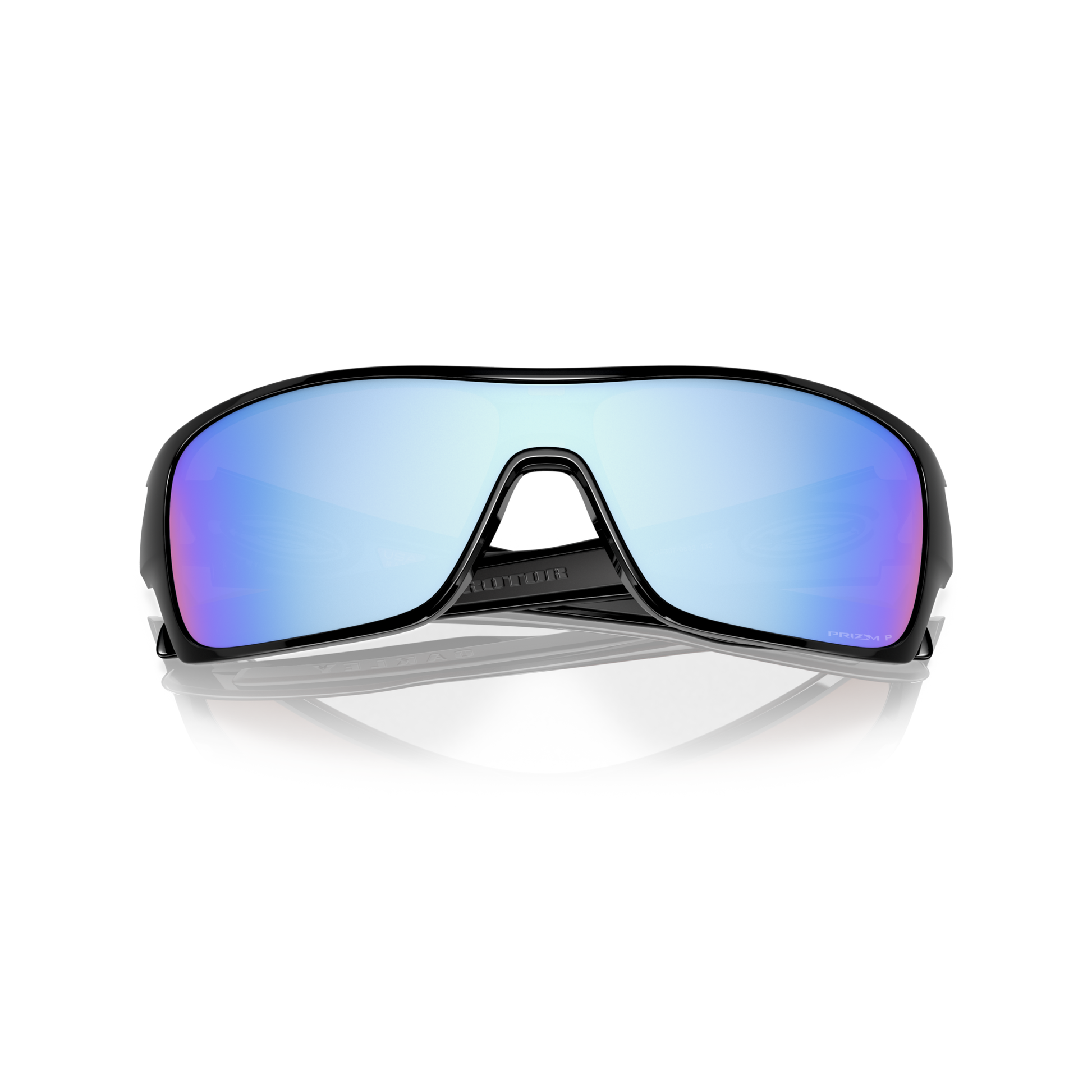 Oakley - Turbine Rotor Sunglasses - Velocity 21 Polished Black + Prizm Deep Water Polarised