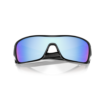 Oakley - Turbine Rotor Sunglasses - Velocity 21 Polished Black + Prizm Deep Water Polarised