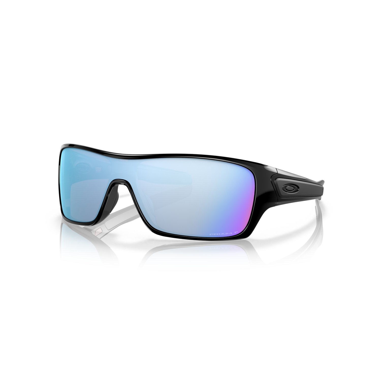 Oakley - Turbine Rotor Sunglasses - Velocity 21 Polished Black + Prizm Deep Water Polarised