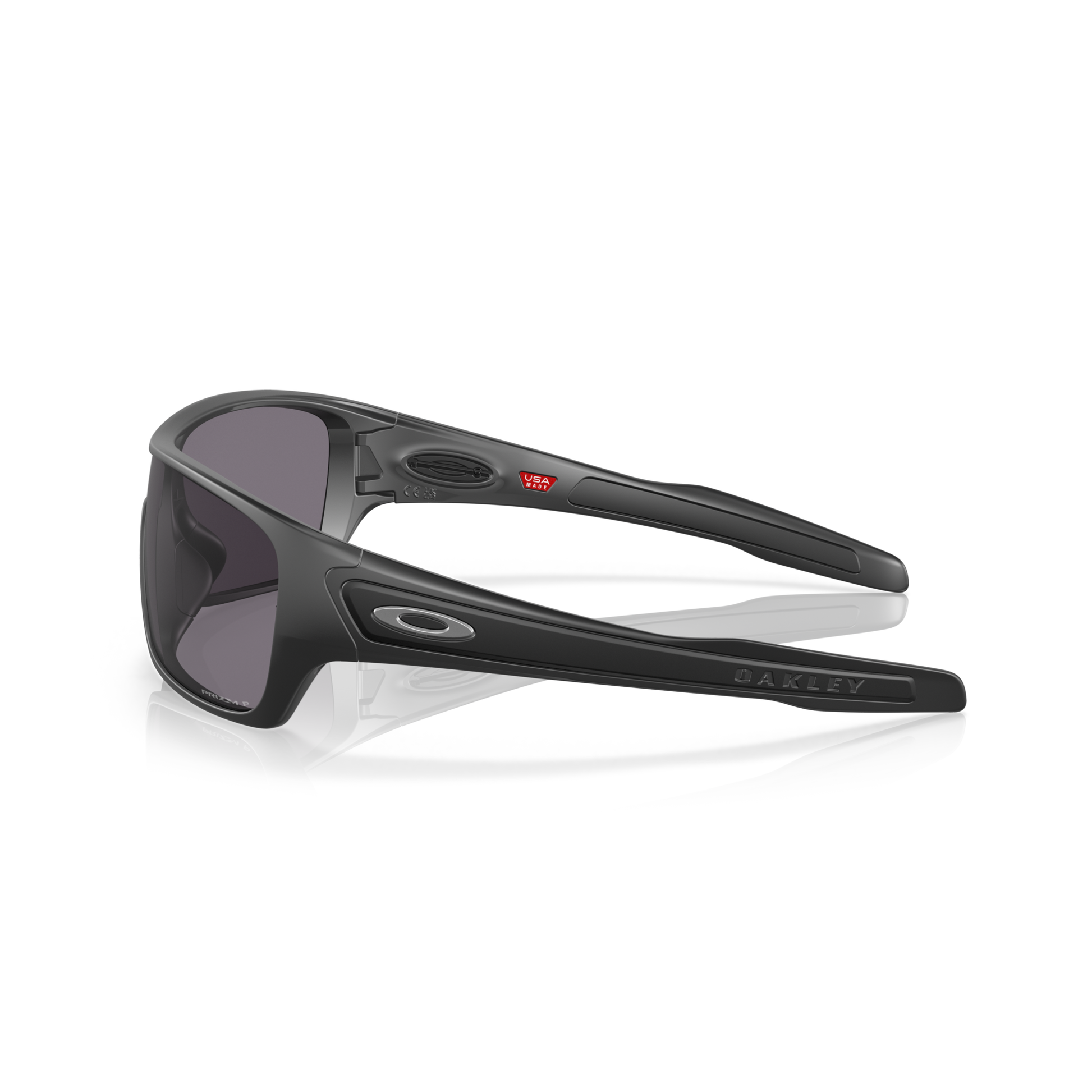 Oakley - Turbine Rotor Sunglasses - Velocity 21 Matte Black + Prizm Grey Polarised