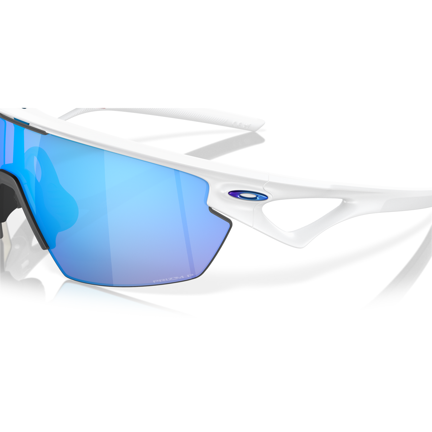 Oakley Sphaera Sunglasses - Velocity 21 Matte White + Prizm Sapphire Polarised