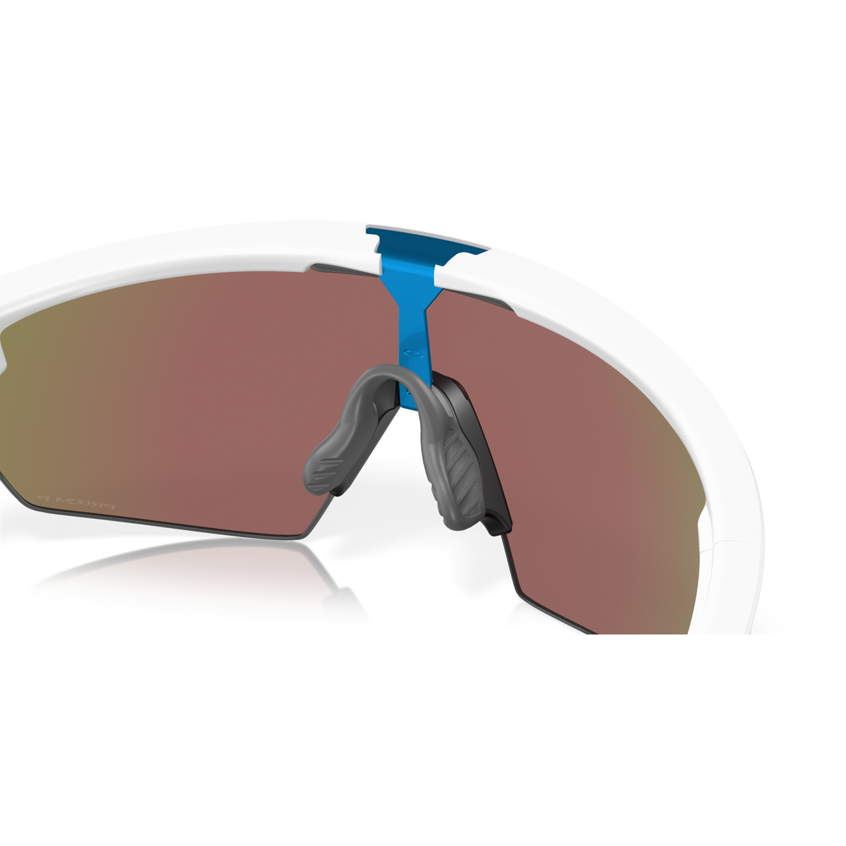 Oakley Sphaera Sunglasses - Velocity 21 Matte White + Prizm Sapphire Polarised