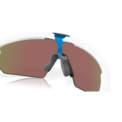 Oakley Sphaera Sunglasses - Velocity 21 Matte White + Prizm Sapphire Polarised