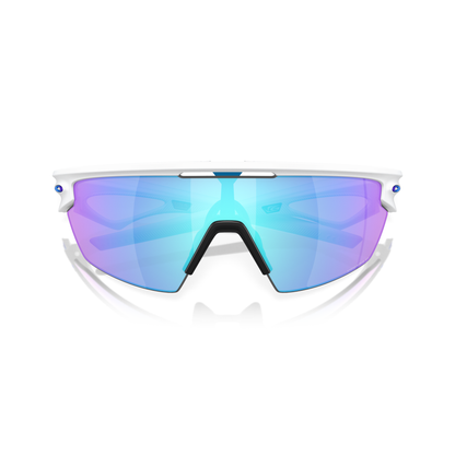 Oakley Sphaera Sunglasses - Velocity 21 Matte White + Prizm Sapphire Polarised