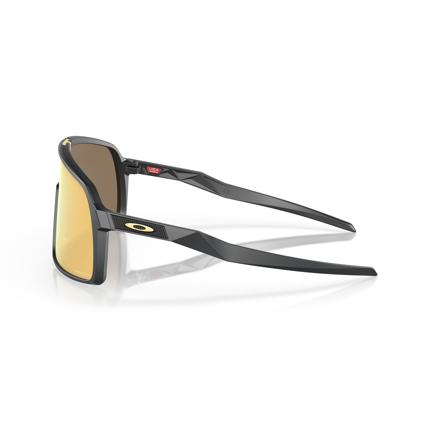 Oakley Sutro Sunglasses - Velocity 21 Matte Carbon + Prizm 24k