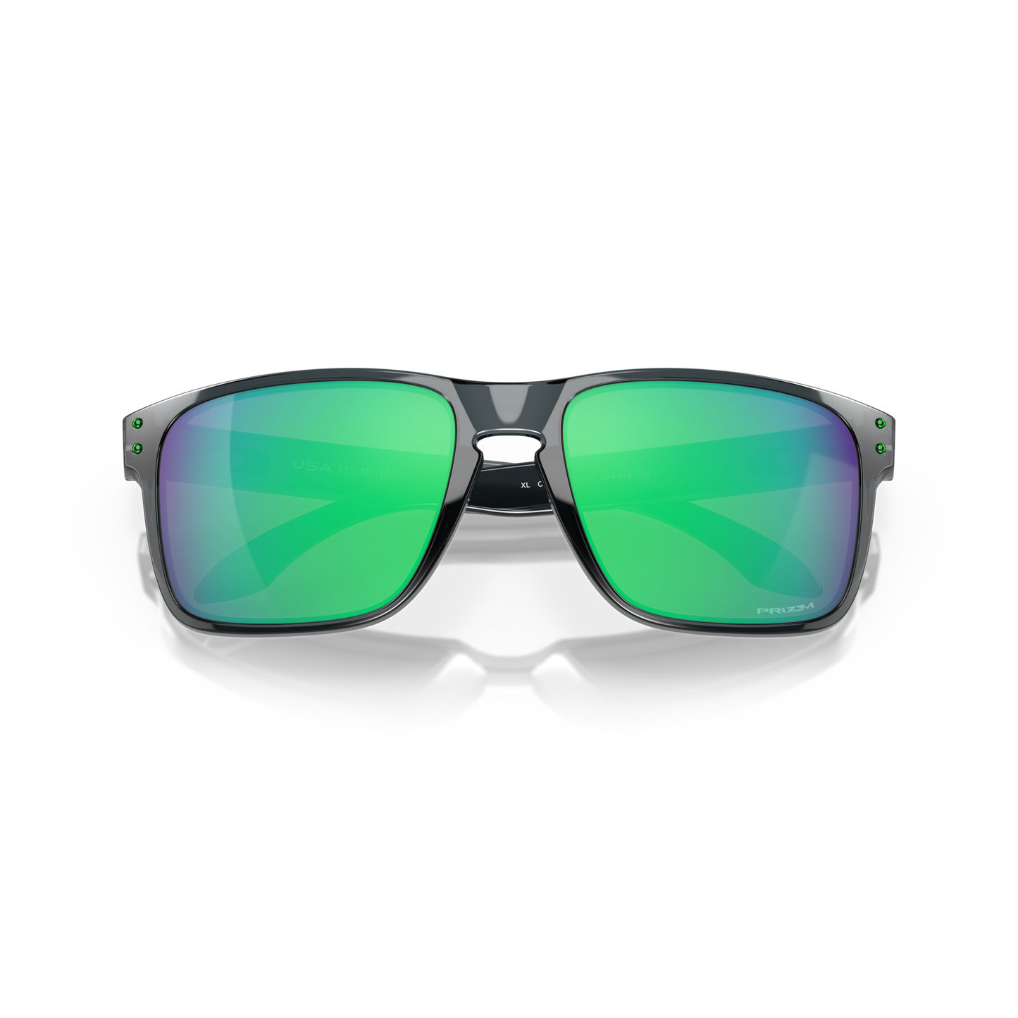 Oakley Holbrook XL Sunglasses - Velocity 21 Crystal Black + Prizm Jade