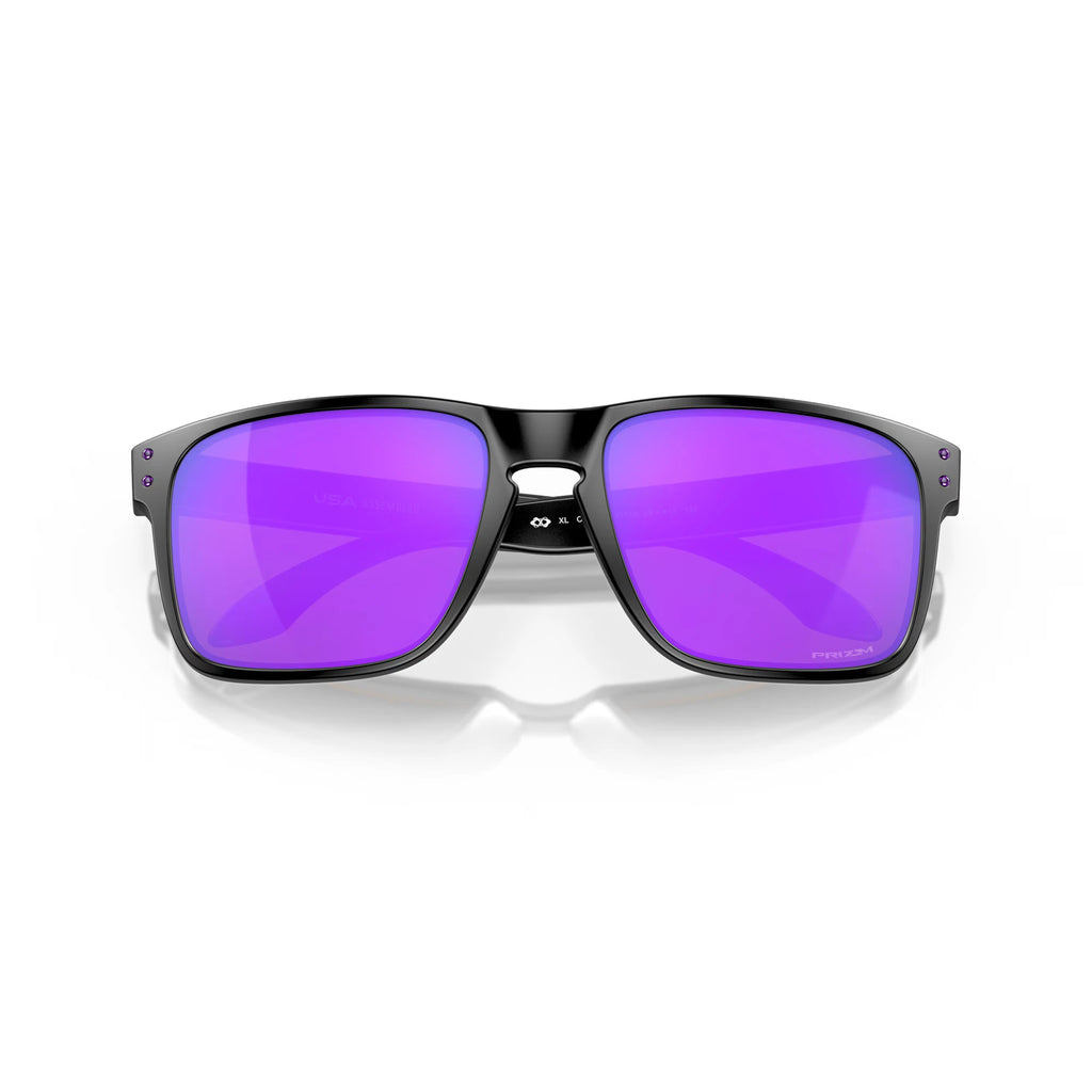 Oakley Holbrook XL Sunglasses - Velocity 21 Matte Black + Prizm Violet