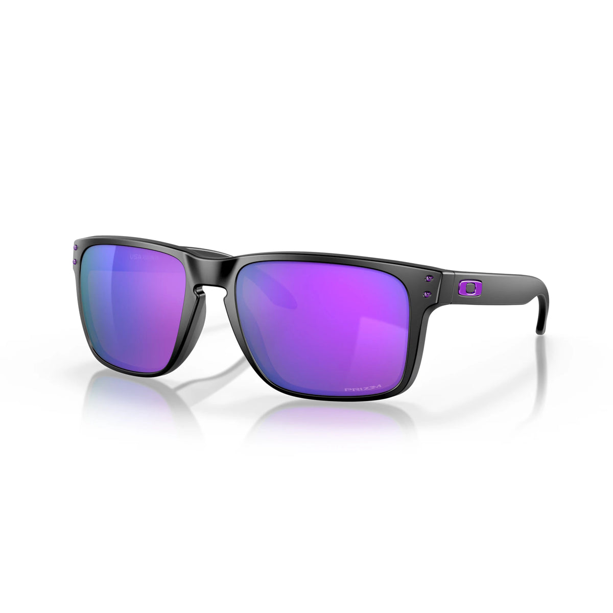 Oakley Holbrook XL Sunglasses - Velocity 21 Matte Black + Prizm Violet