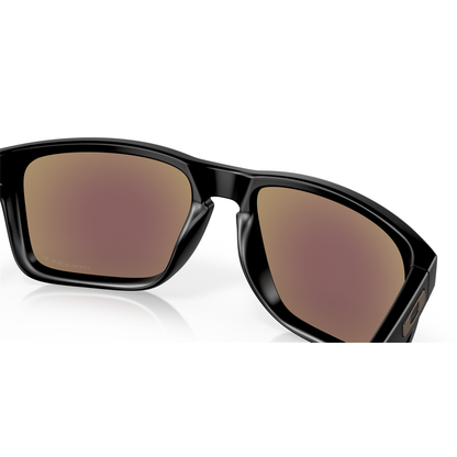 Oakley Holbrook XL Sunglasses - Velocity 21 Matte Black + Prizm Sapphire Polarised