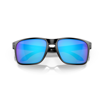 Oakley Holbrook XL Sunglasses - Velocity 21 Matte Black + Prizm Sapphire Polarised
