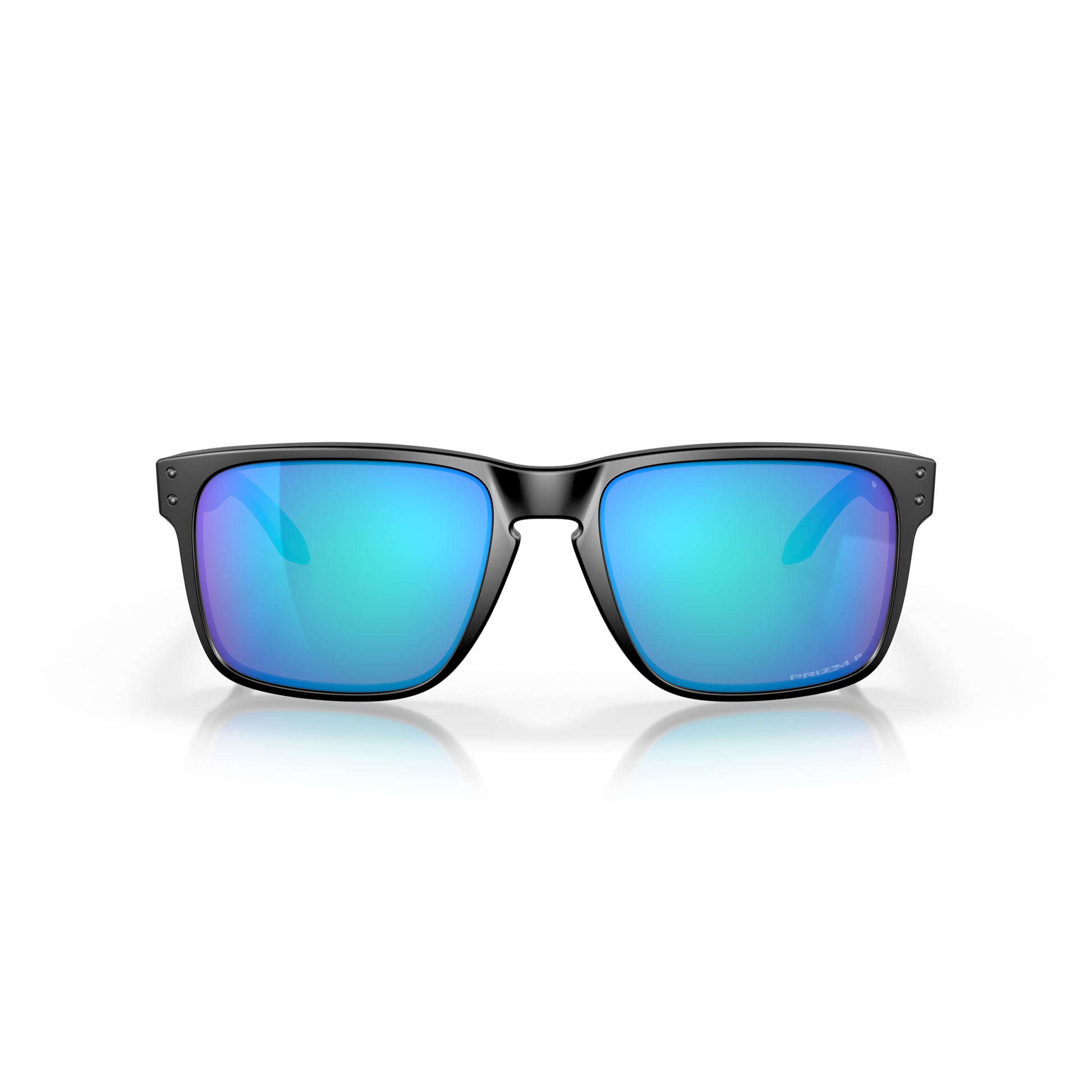 Oakley Holbrook XL Sunglasses - Velocity 21 Matte Black + Prizm Sapphire Polarised