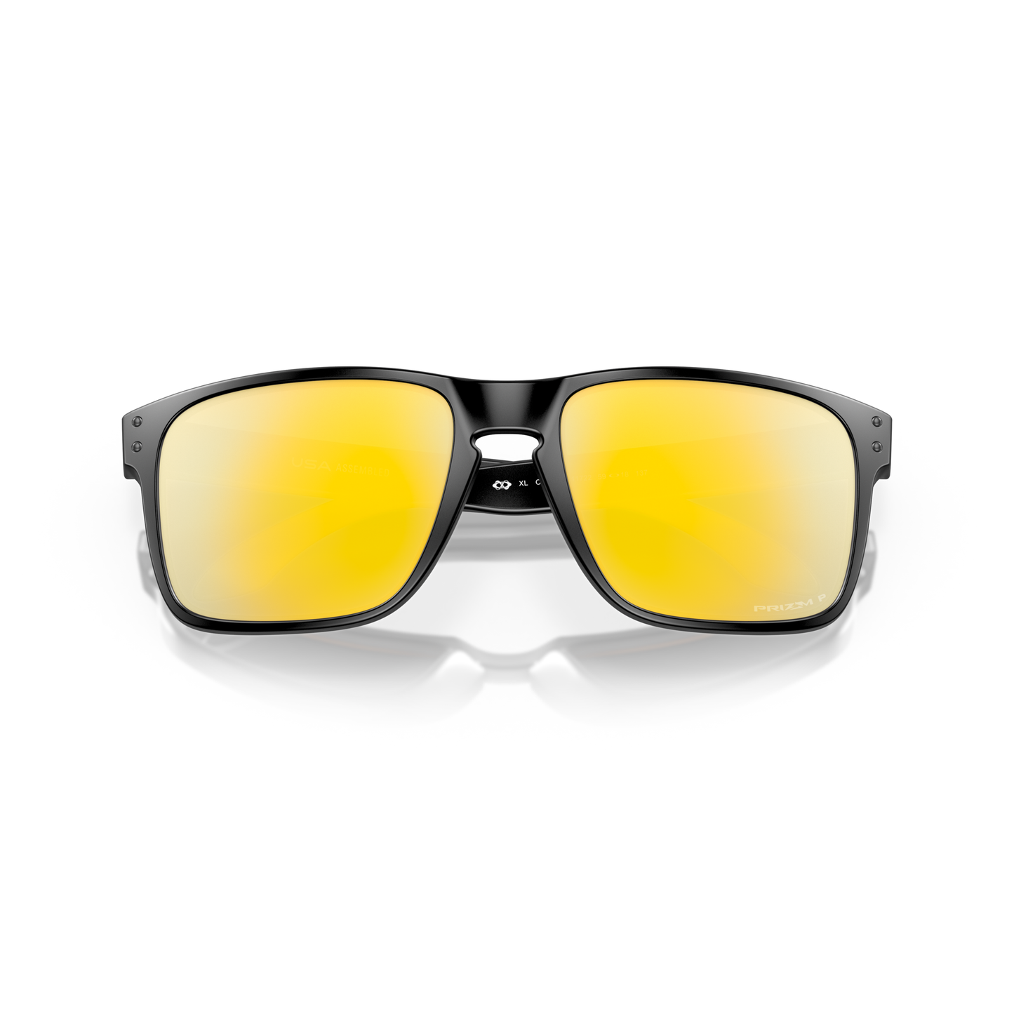 Oakley Holbrook XL Sunglasses - Velocity 21 Matte Black + Prizm 24K Polarised