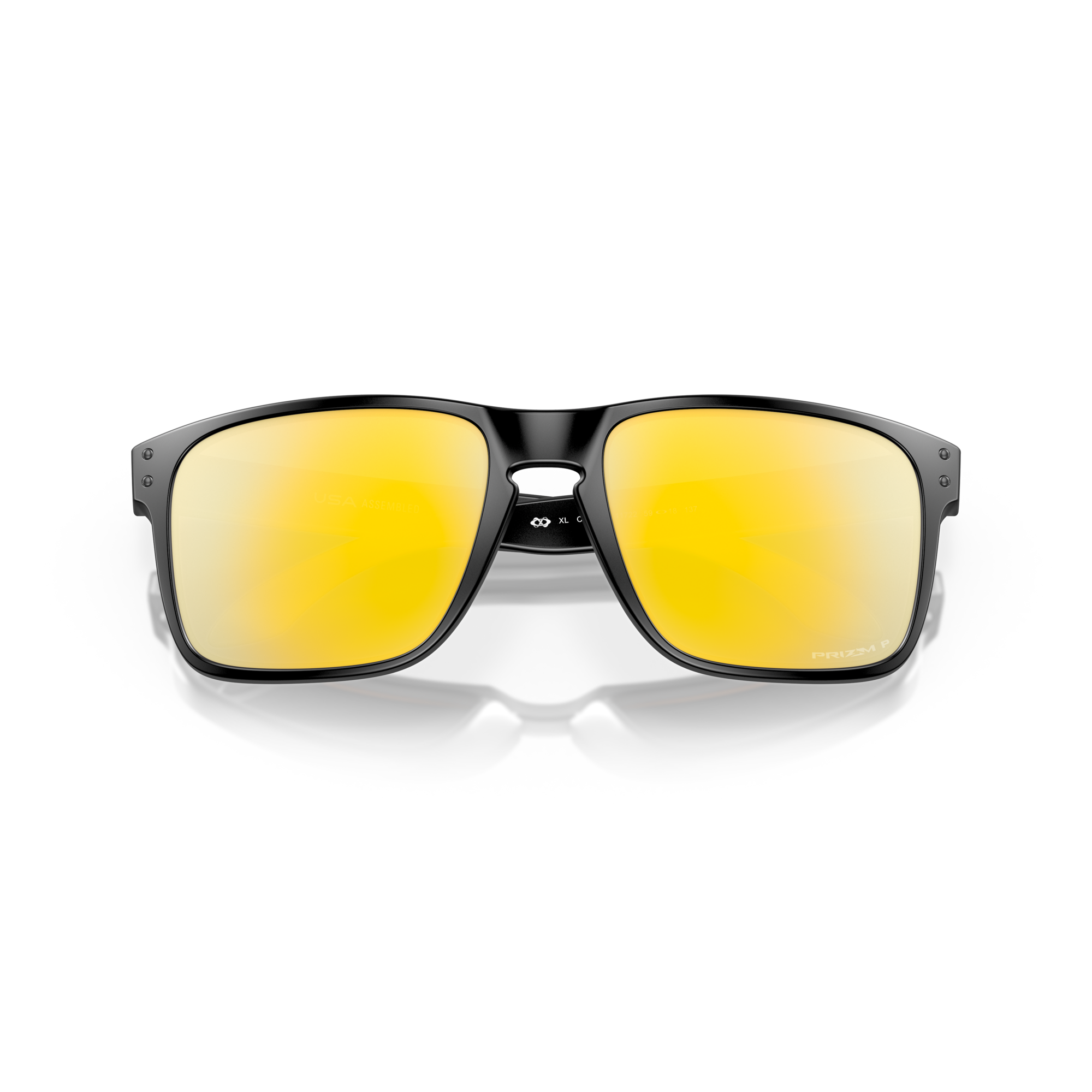 Oakley Holbrook XL Sunglasses - Velocity 21 Matte Black + Prizm 24K Polarised