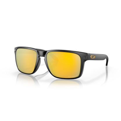 Oakley Holbrook XL Sunglasses - Velocity 21 Matte Black + Prizm 24K Polarised