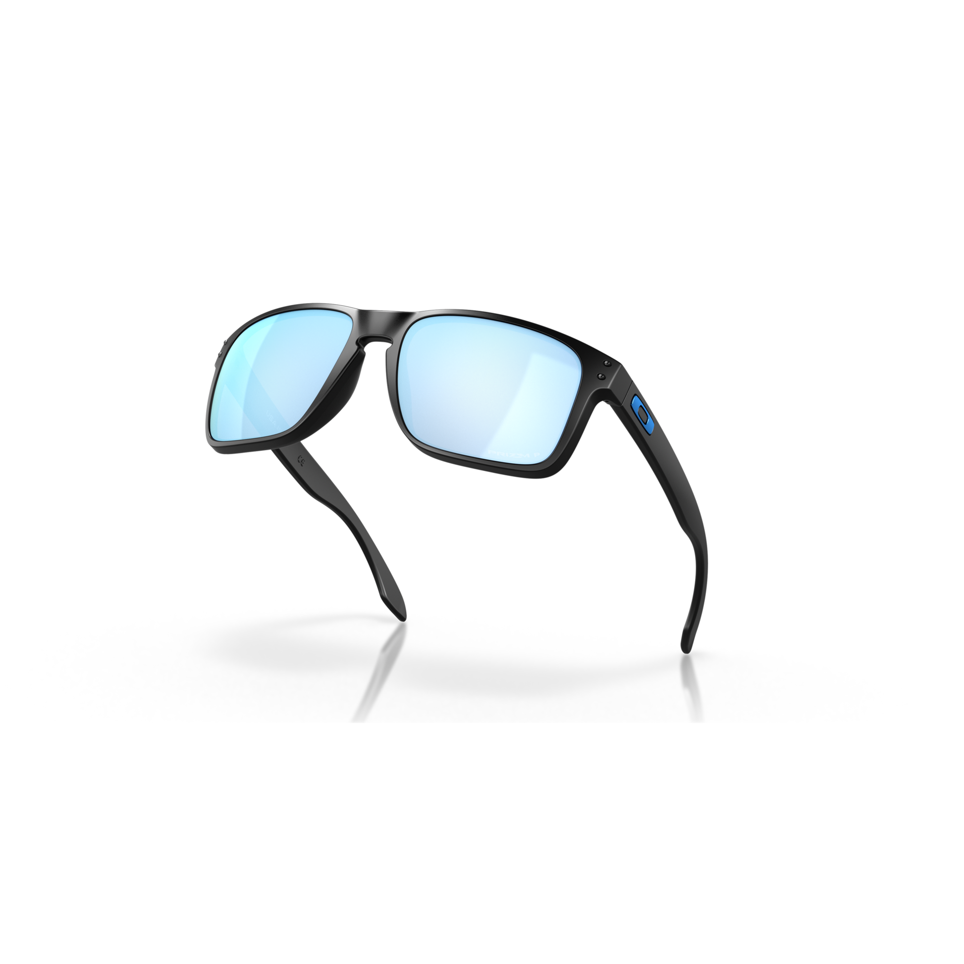 Oakley Holbrook XL Sunglasses - Velocity 21 Matte Black + Prizm Deep Water Polarised