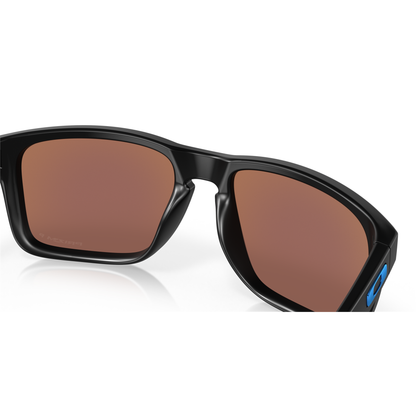 Oakley Holbrook XL Sunglasses - Velocity 21 Matte Black + Prizm Deep Water Polarised