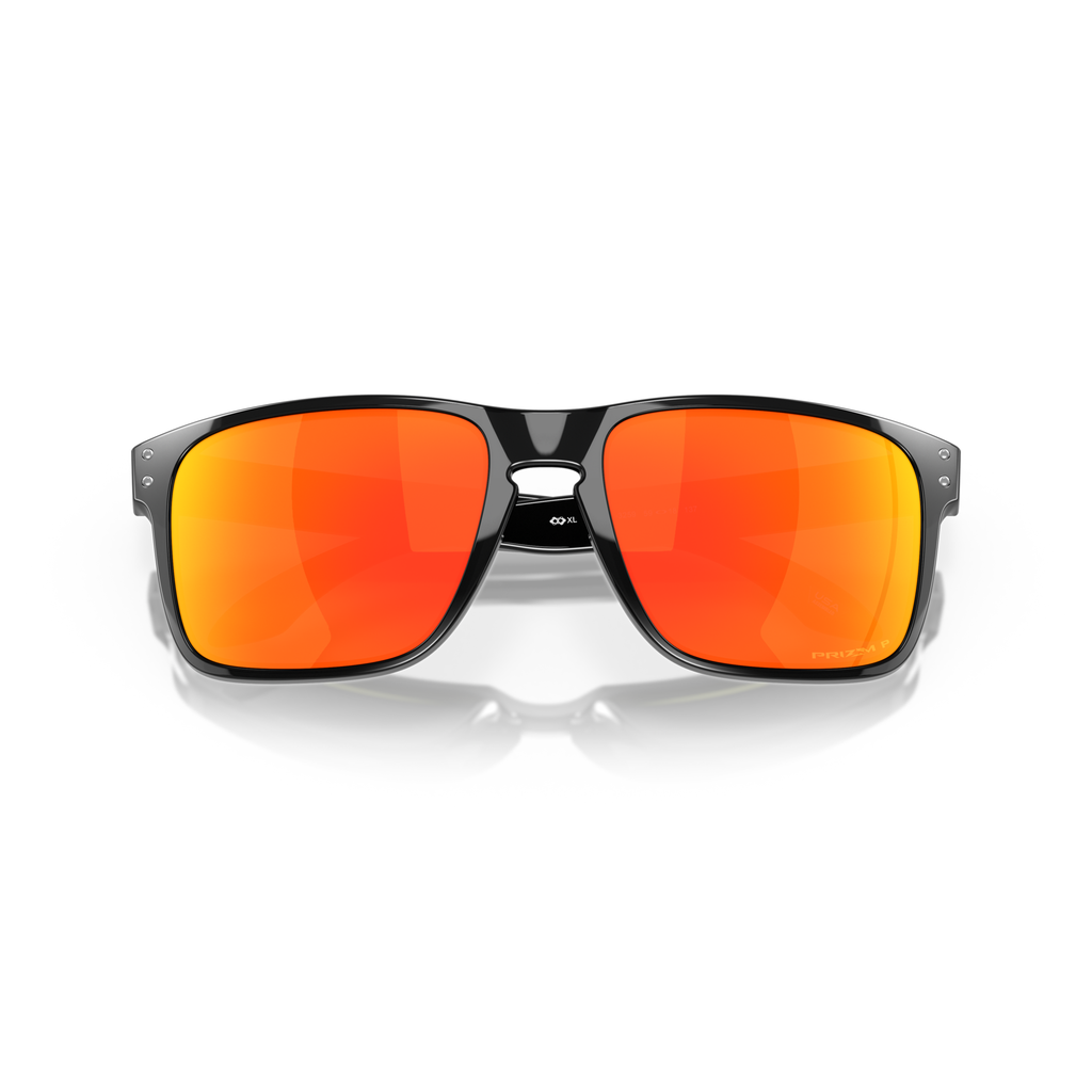 Oakley Holbrook XL Sunglasses - Velocity 21 Polished Black + Prizm Ruby Polarised