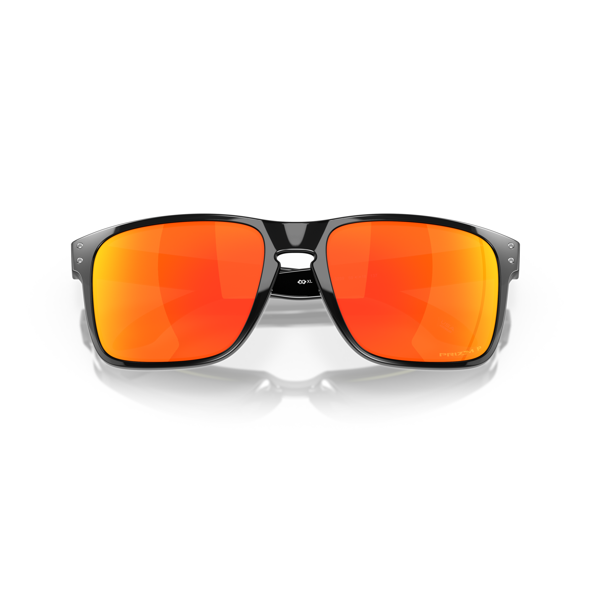 Oakley Holbrook XL Sunglasses - Velocity 21 Polished Black + Prizm Ruby Polarised