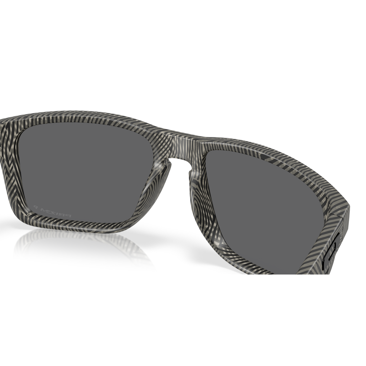 Oakley Holbrook XL Sunglasses - Velocity 21 Matte Grey Ink Fingerprint + Prizm Black Polarised
