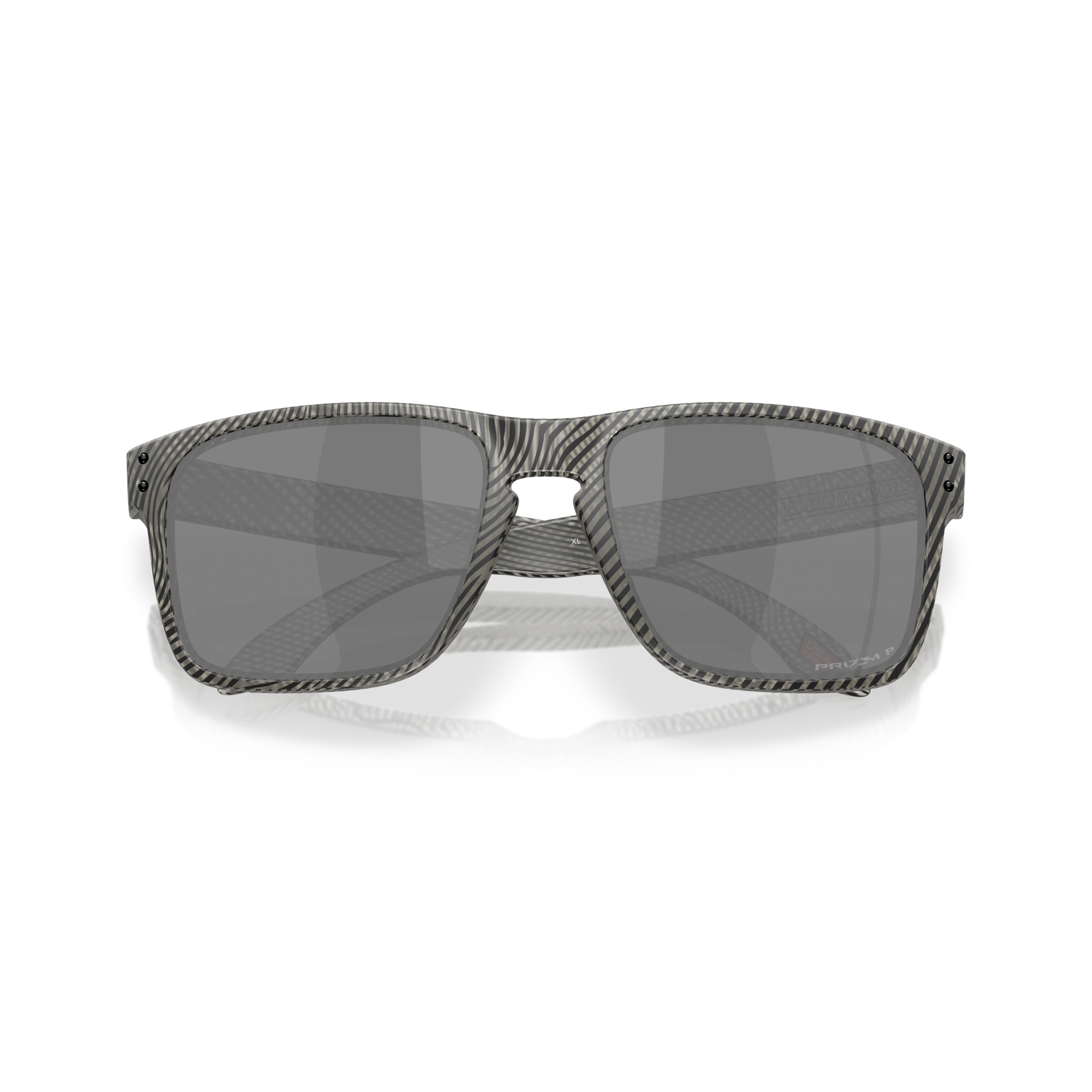 Oakley Holbrook XL Sunglasses - Velocity 21 Matte Grey Ink Fingerprint + Prizm Black Polarised