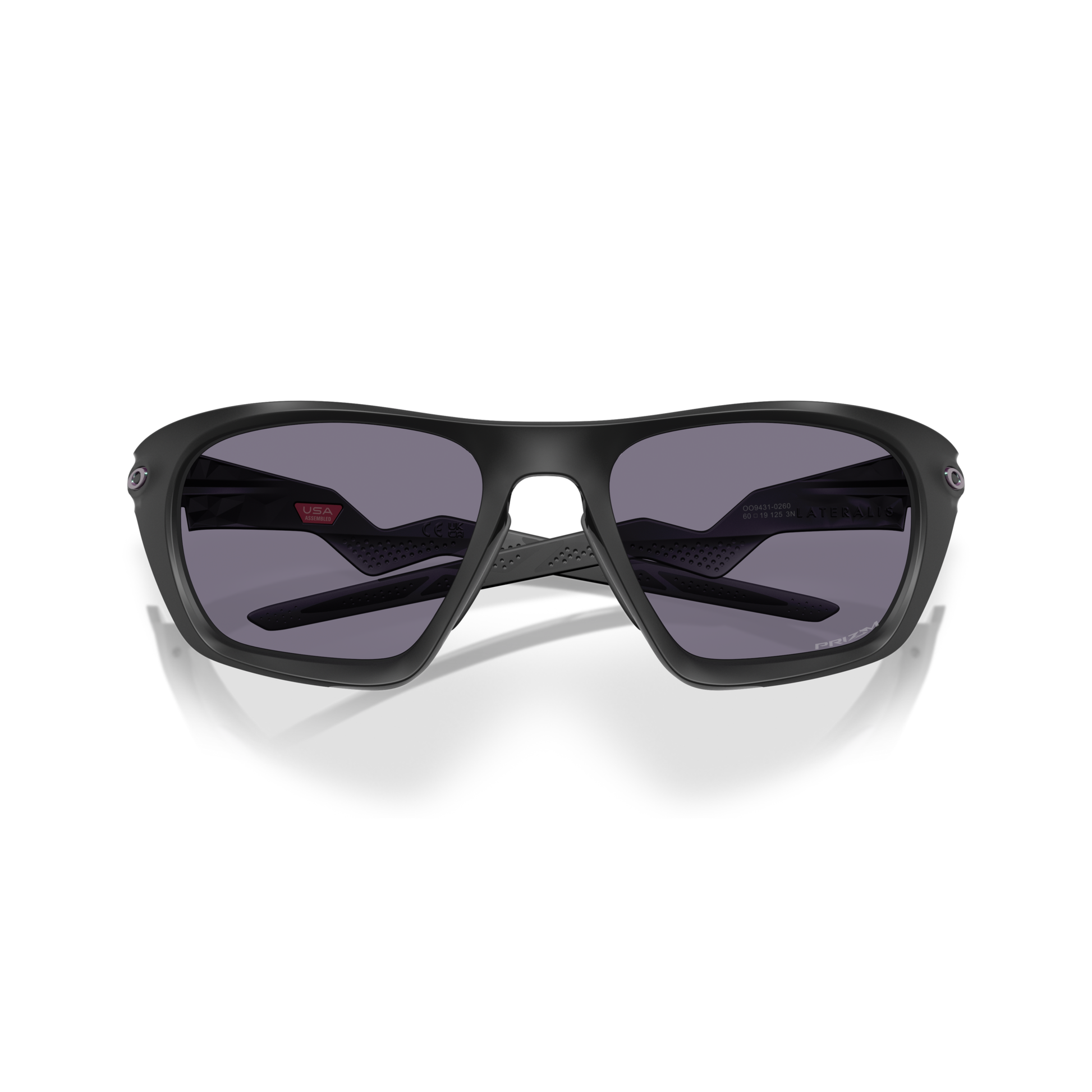 Oakley Lateralis Sunglasses - Velocity 21 Matte Black Ink + Prizm Grey