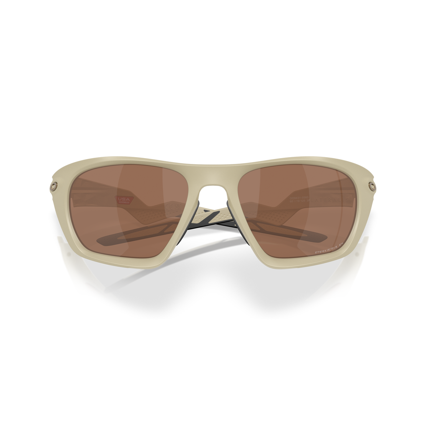 Oakley Lateralis Sunglasses - Velocity 21 Matte Sand + Prizm Tungsten Polarized