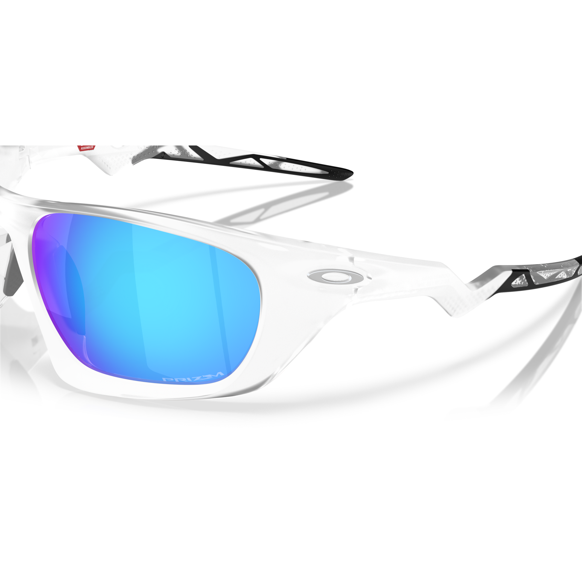 Oakley Lateralis Sunglasses - Velocity 21 Matte Clear + Prizm Sapphire