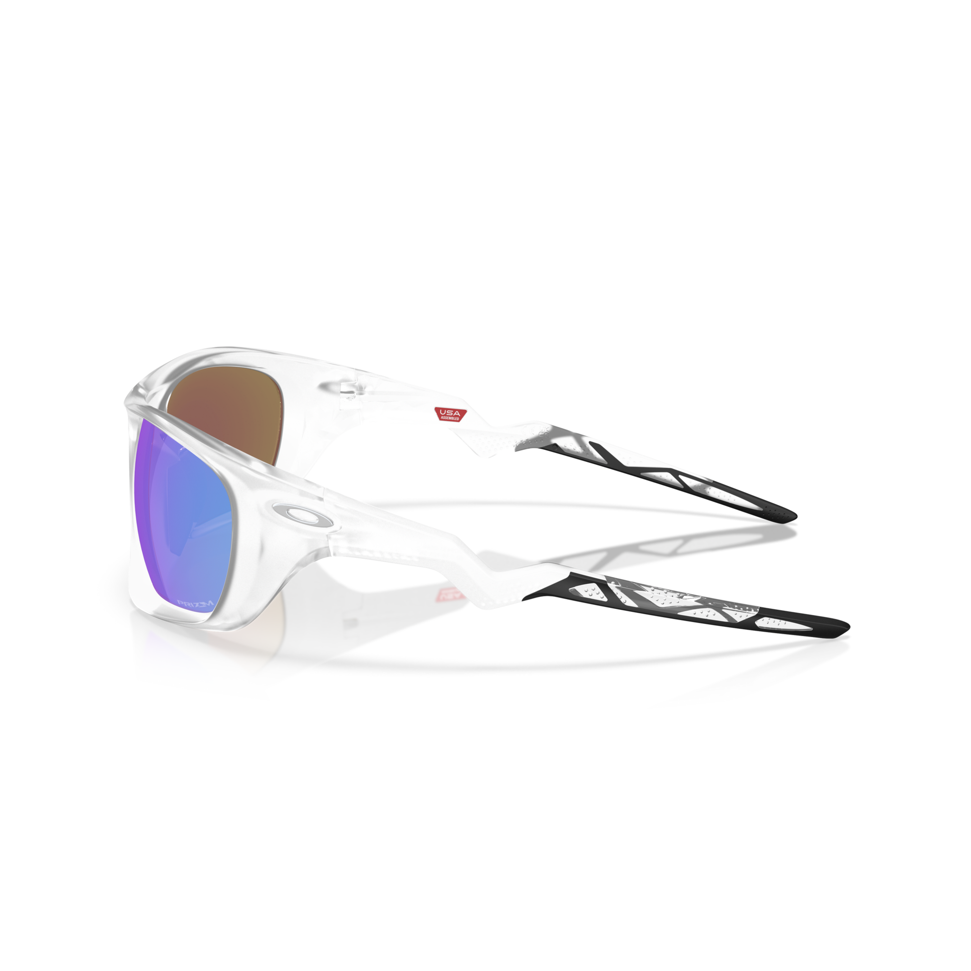 Oakley Lateralis Sunglasses - Velocity 21 Matte Clear + Prizm Sapphire