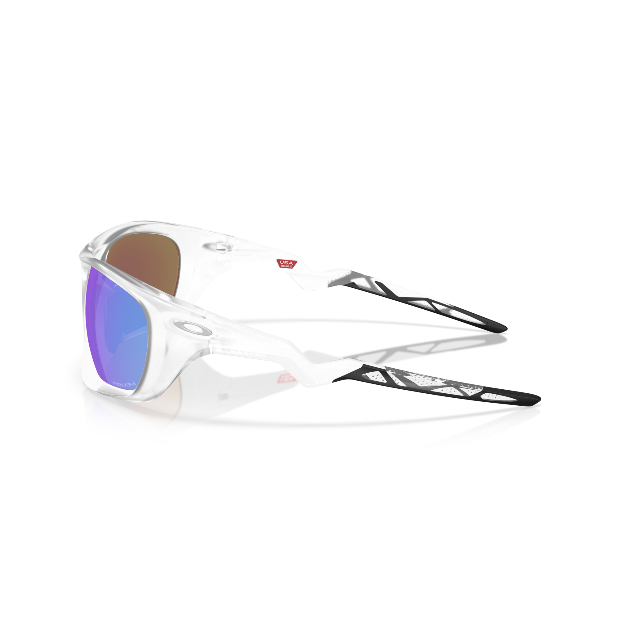 Oakley Lateralis Sunglasses - Velocity 21 Matte Clear + Prizm Sapphire