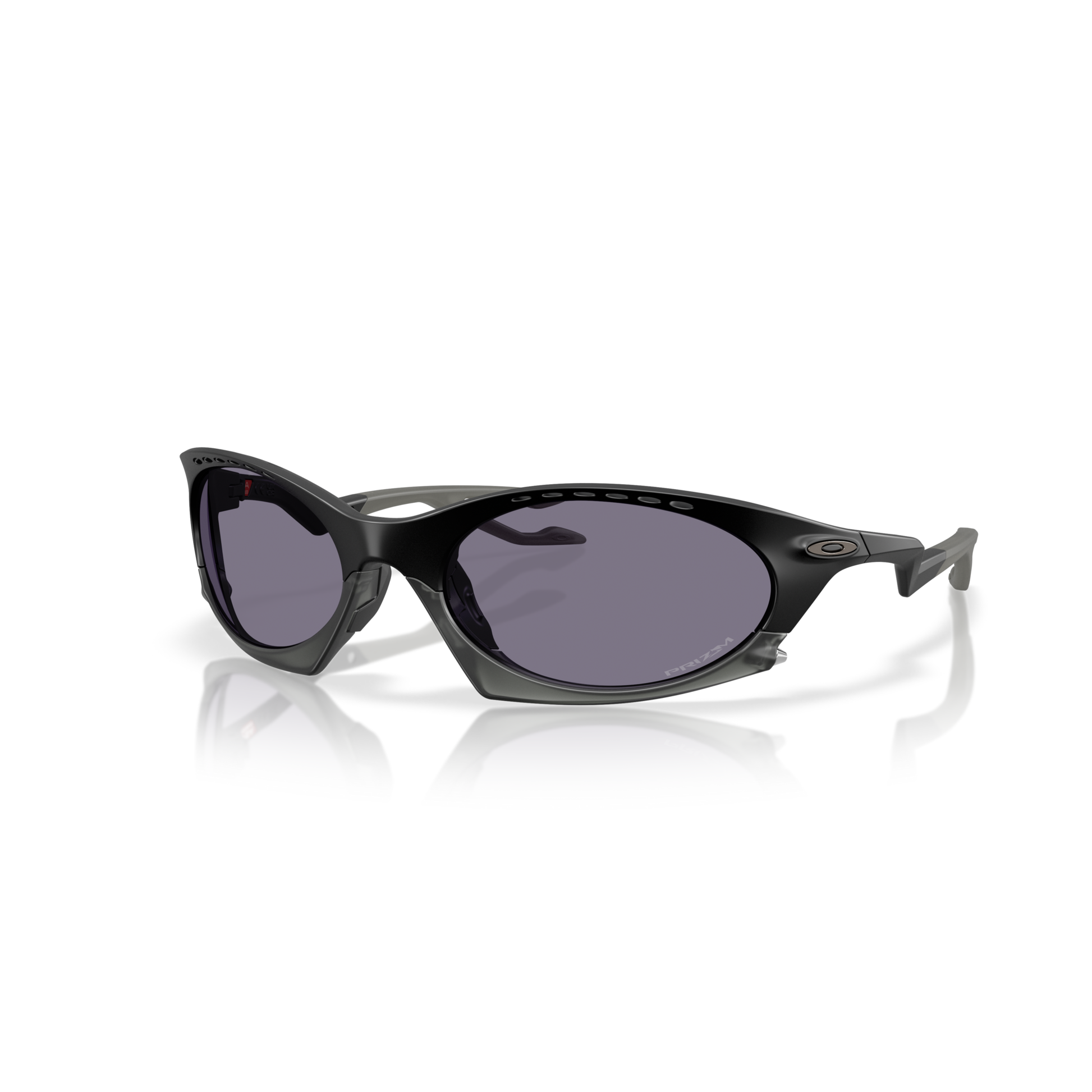 Oakley Plantaris Sunglasses - Velocity 21 Matte Black + Prizm Black