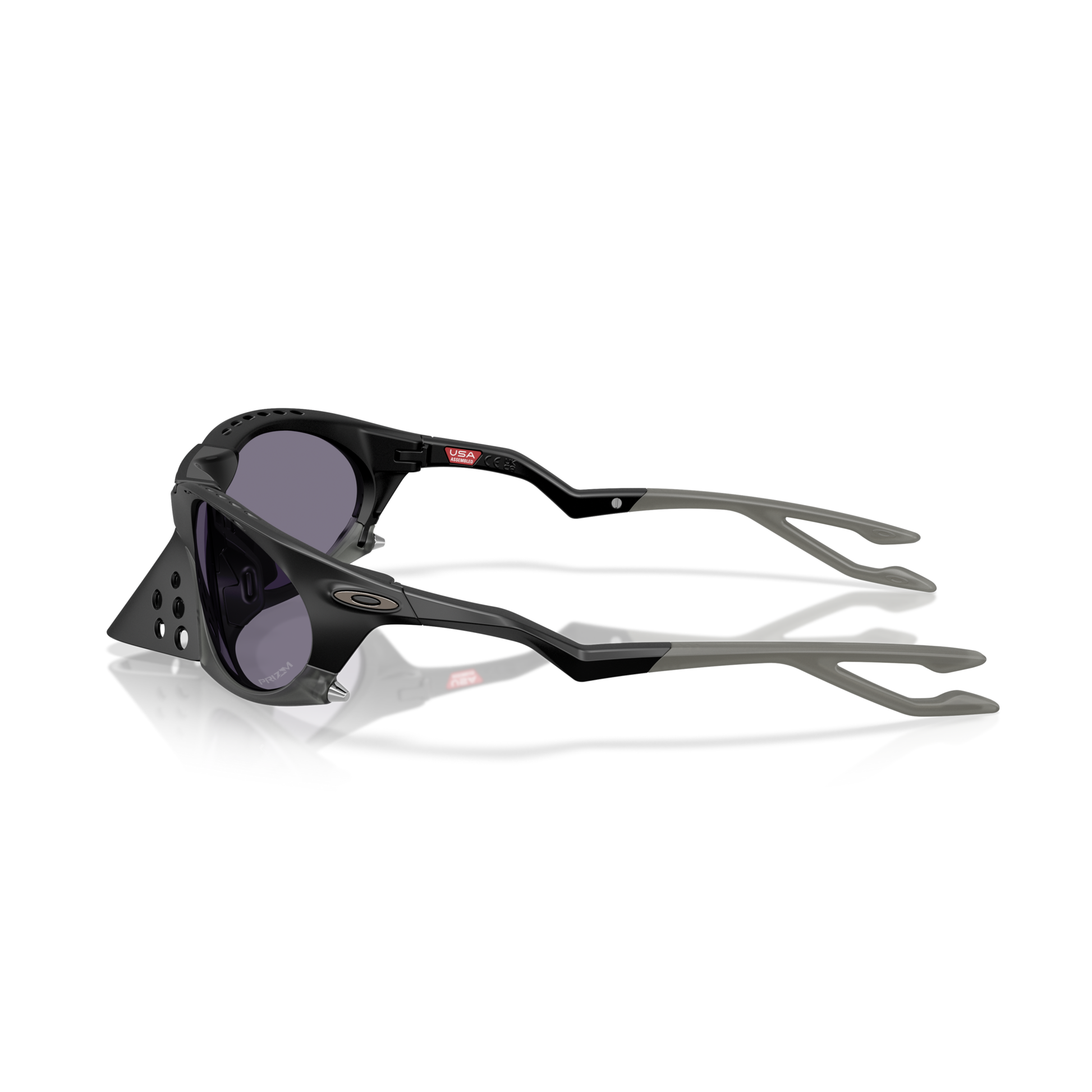 Oakley Plantaris Sunglasses - Velocity 21 Matte Black + Prizm Black