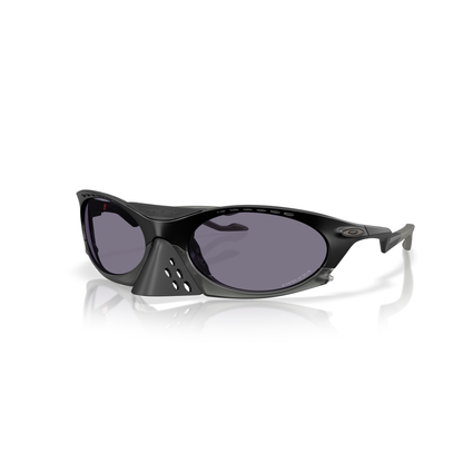 Oakley Plantaris Sunglasses - Velocity 21 Matte Black + Prizm Black