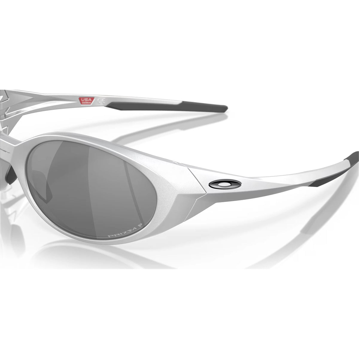 Oakley Eyejacket Redux Sunglasses - Velocity 21 Silver + Prizm Black Polarised