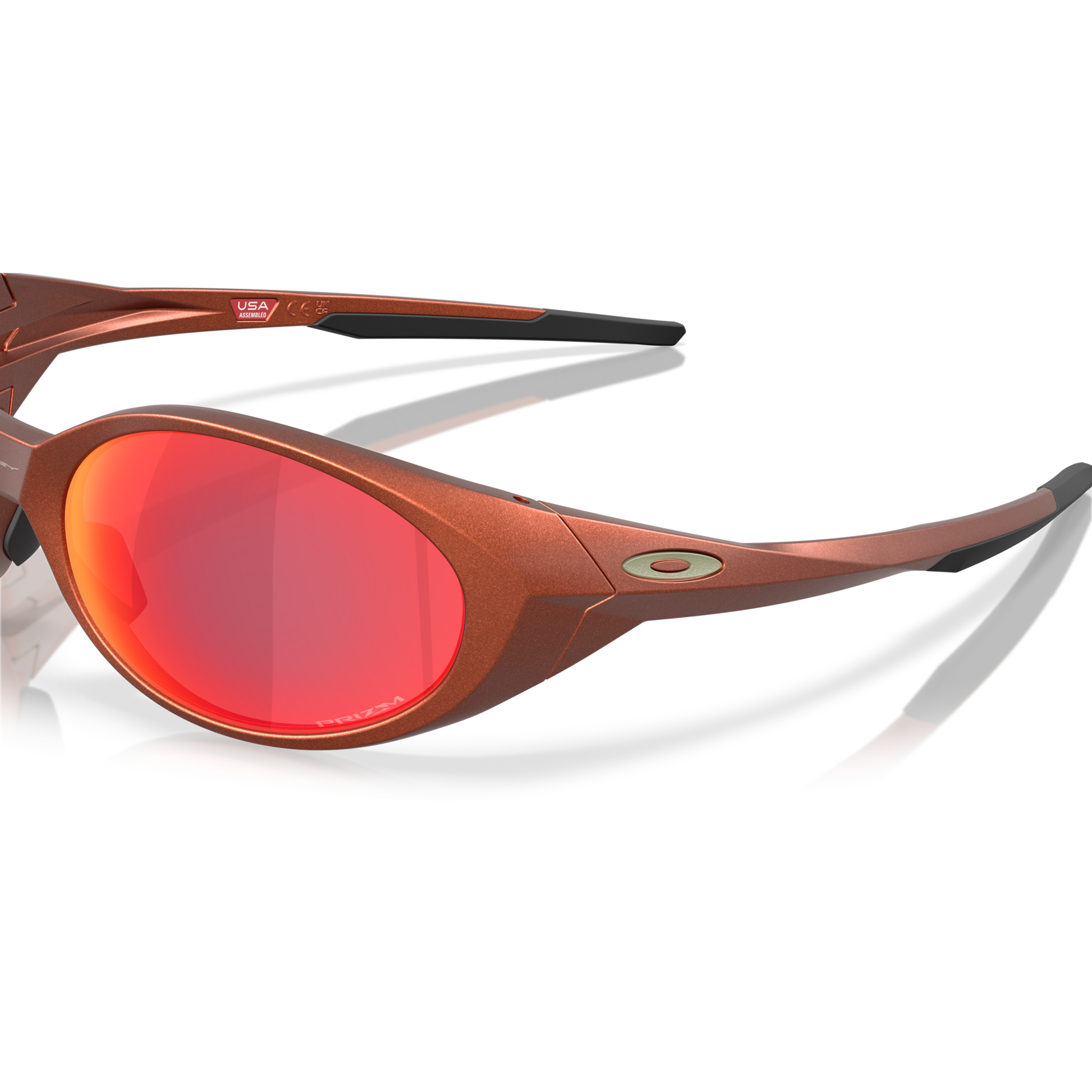 Oakley Eyejacket Redux Sunglasses - Velocity 21 Fire Orange + Prizm Trail Torch