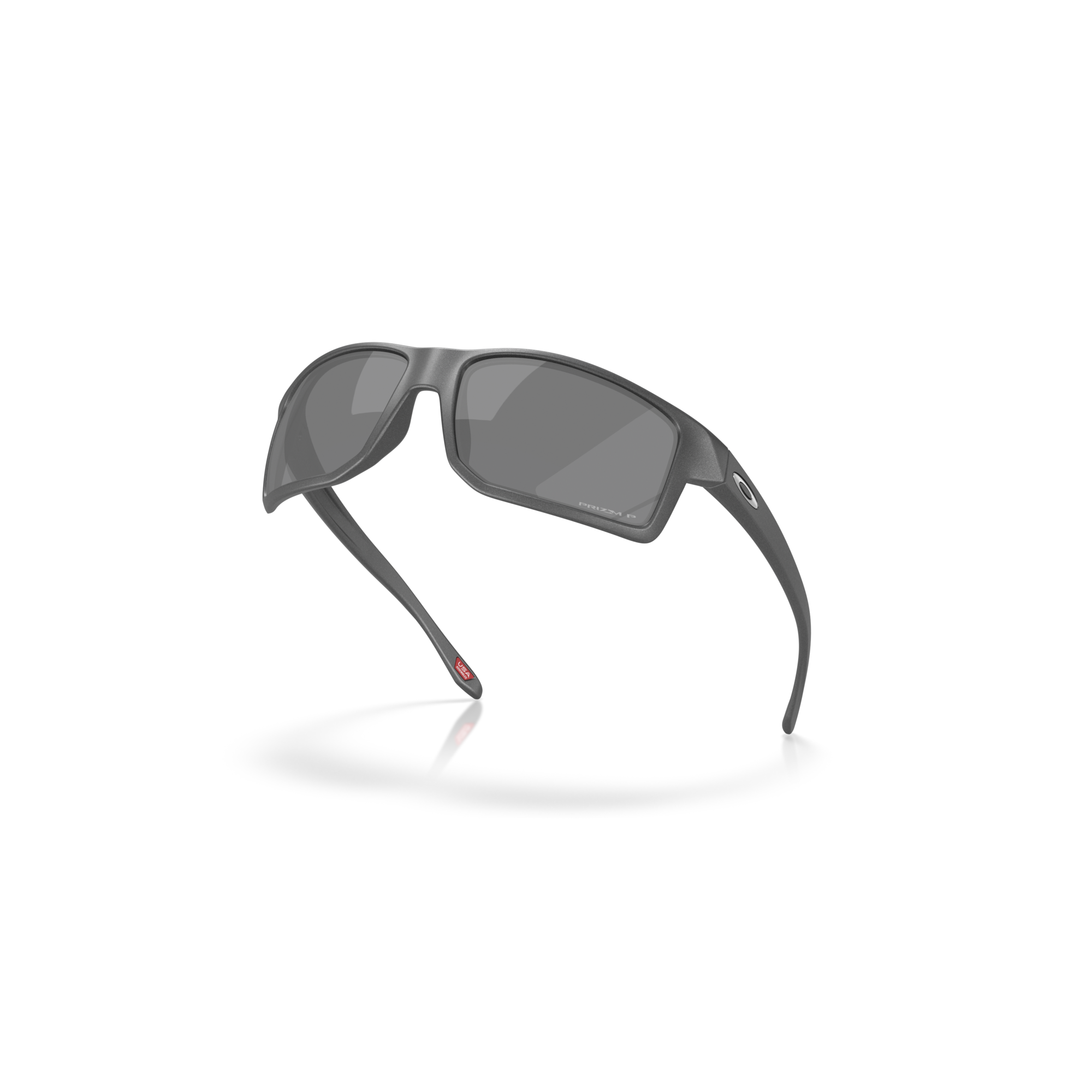 Oakley Gibston XL Sunglasses - Velocity 21 Steel + Prizm Black Polarised