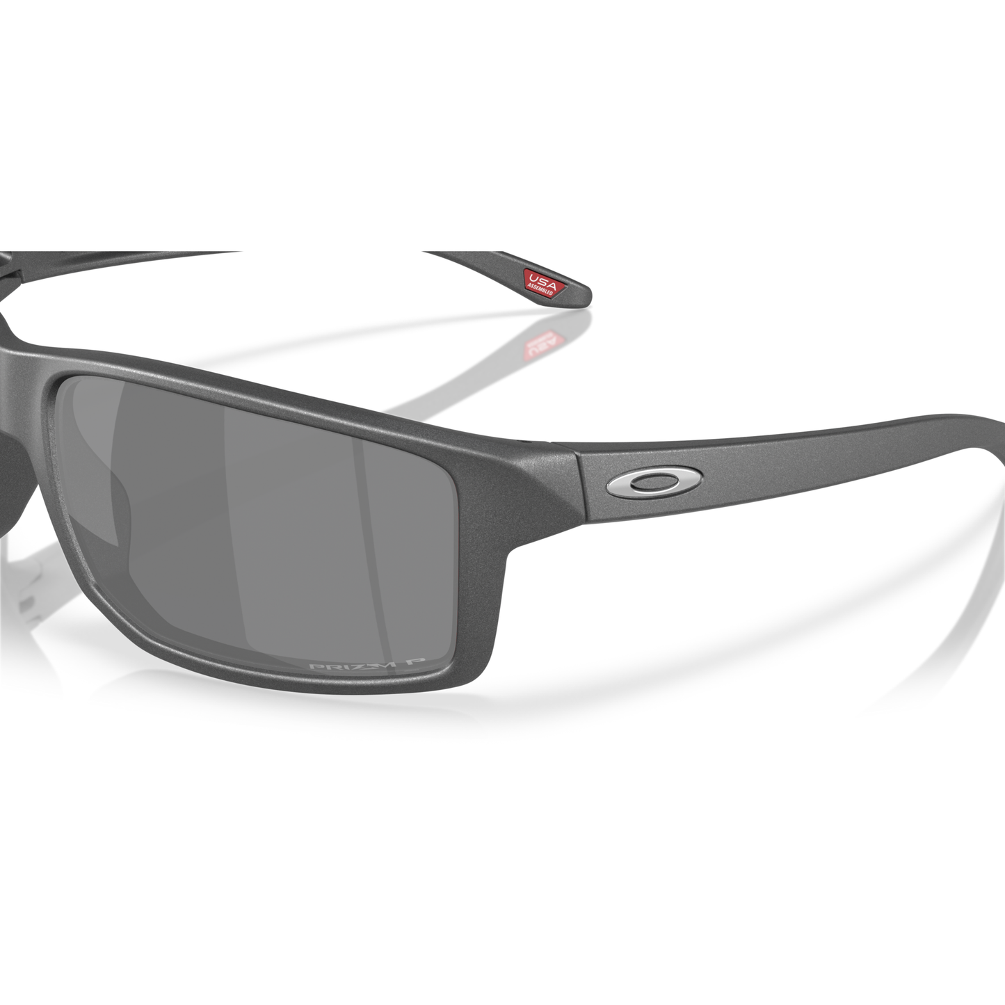 Oakley Gibston XL Sunglasses - Velocity 21 Steel + Prizm Black Polarised