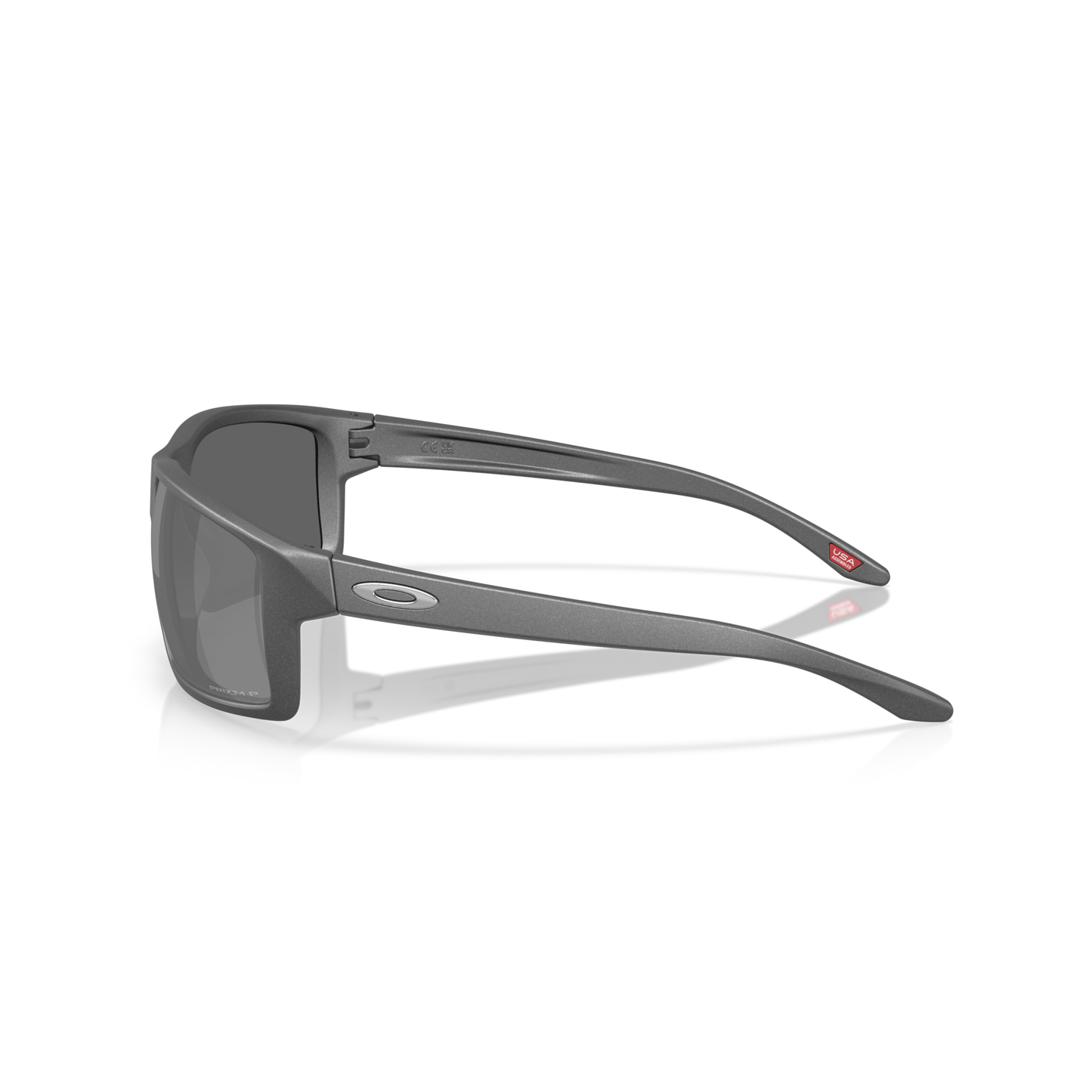Oakley Gibston XL Sunglasses - Velocity 21 Steel + Prizm Black Polarised