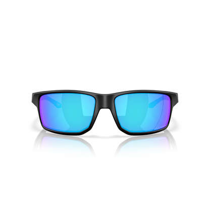 Oakley Gibston XL Sunglasses - Velocity 21 Matte Black + Priam Sapphire