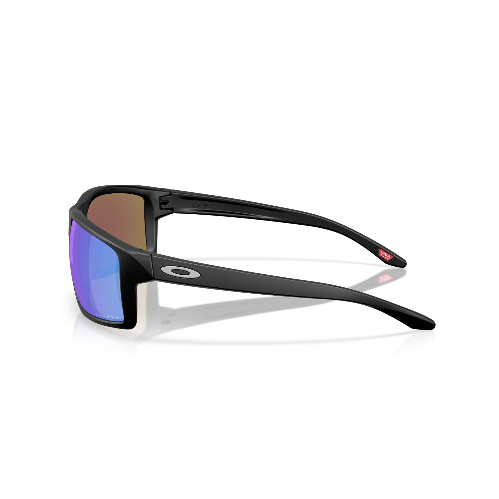Oakley Gibston XL Sunglasses - Velocity 21 Matte Black + Priam Sapphire