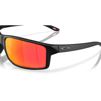 Oakley Gibston XL Sunglasses - Velocity 21 Matte Black + Prizm Ruby Polarised